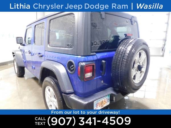 2019 Jeep Wrangler Unlimited Sport S 4x4 - cars & trucks - by dealer... for sale in Wasilla, AK – photo 5