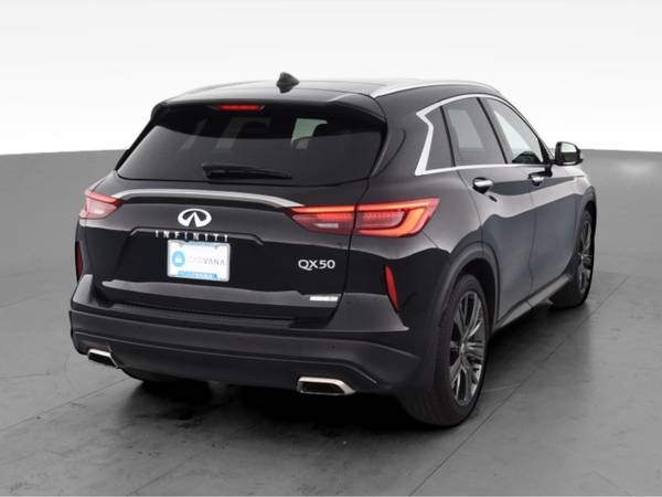 2020 INFINITI QX50 LUXE Sport Utility 4D hatchback Black - FINANCE -... for sale in Houston, TX – photo 10