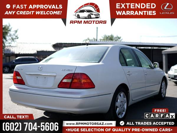 2001 Lexus LS430 LS 430 LS-430 ONE OWNER FOR ONLY 124/mo! - cars for sale in Phoenix, AZ – photo 6