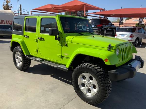 2013 Jeep Wrangler Unlimited 4WD 4dr Sahara - - by for sale in El Paso, NM – photo 5