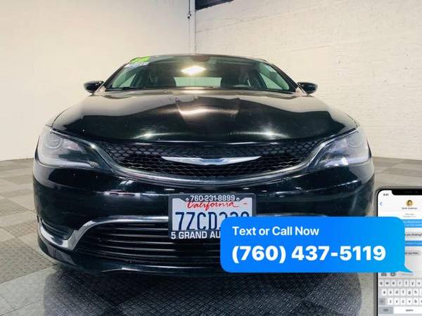 2016 Chrysler 200 Limited Limited 4dr Sedan - Guaranteed Credit... for sale in Oceanside, CA – photo 3
