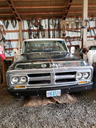 1971 GMC 1500 Custom pickup for sale in Camas Valley, OR