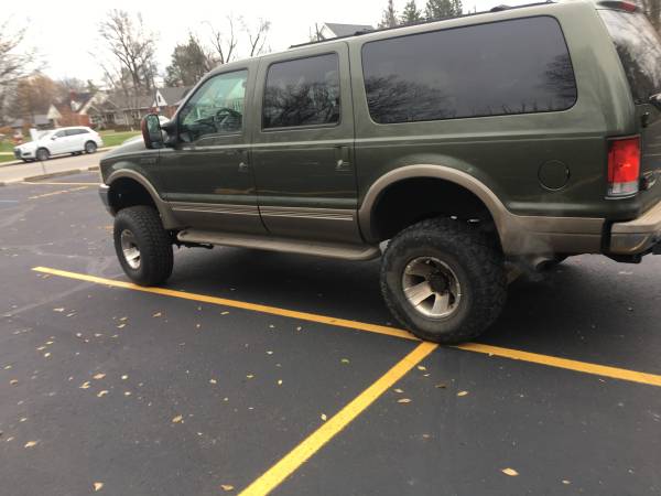 2000 ford excursion runs excellent. V10 4x4. Lifted - cars & trucks... for sale in Indianapolis, IN – photo 10
