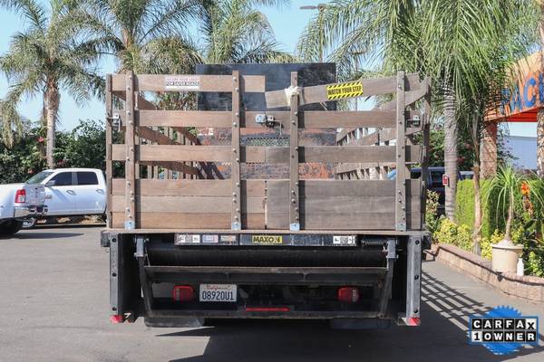 2015 Hino 268 Diesel Utility Work 26 Ft Flat Stake Bed Truck 27217 for sale in Fontana, CA – photo 5