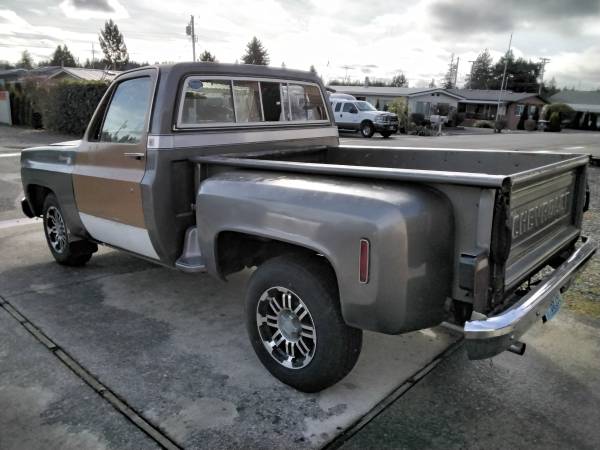 1978 Chevy shortbed pickup for sale in Olympia, WA – photo 4