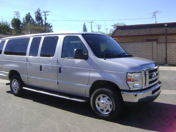 2014 Ford Econoline E350 EXTENDED 15-Passenger XLT Van Cargo RV... for sale in Corona, CA – photo 4