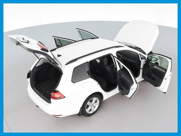 2015 VW Volkswagen Golf SportWagen TDI S Wagon 4D wagon White for sale in Jacksonville, FL – photo 19