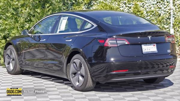 2019 Tesla Model 3 Standard sedan Solid Black - - by for sale in San Jose, CA – photo 2