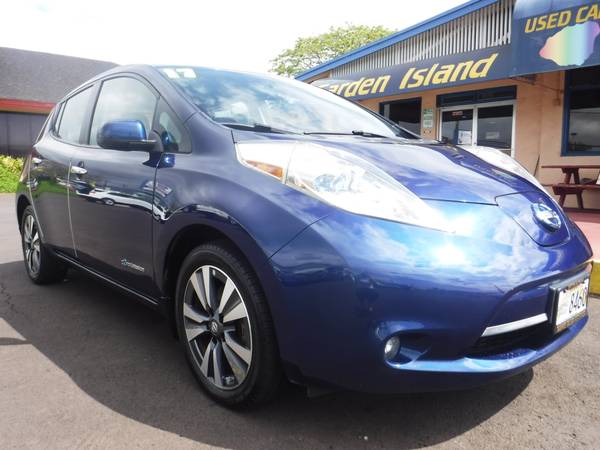 2017 NISSAN LEAF SL New OFF ISLAND Arrival 4/28 One Owner Very for sale in Lihue, HI – photo 5