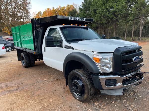 Damaged Needs Repair 2011 Ford F450 super duty Dump truck - cars &... for sale in Spartanburg, SC – photo 2