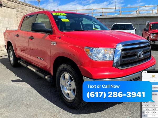 2013 Toyota Tundra Grade 4x4 4dr CrewMax Cab Pickup SB (5 7L V8) for sale in Somerville, MA – photo 5