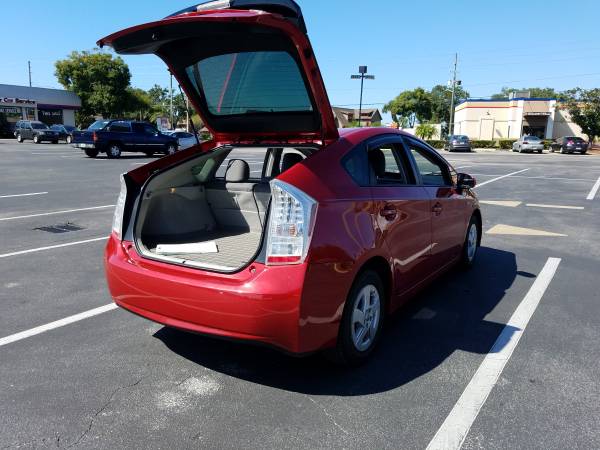 2010 Prius Red - Garage Kept, 62k Miles, All Service Records available for sale in DUNEDIN, FL – photo 5