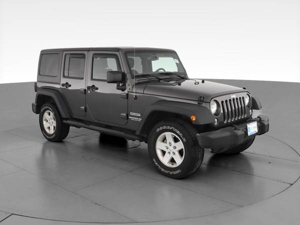 2017 Jeep Wrangler Unlimited Sport S Sport Utility 4D suv Gray - -... for sale in Decatur, IL – photo 15