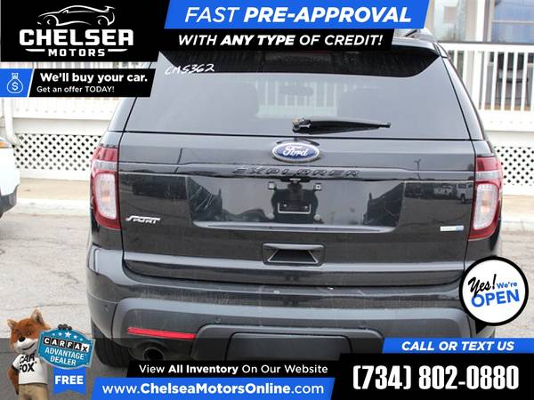 2015 Ford *Explorer* *Sport* *4WD!* *4 WD!* *4-WD!* for ONLY $302/mo... for sale in Chelsea, MI – photo 5