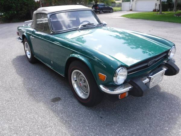 1976 TRIUMPH TR6 RARE AND NICE - cars & trucks - by dealer - vehicle... for sale in Naples, FL – photo 2