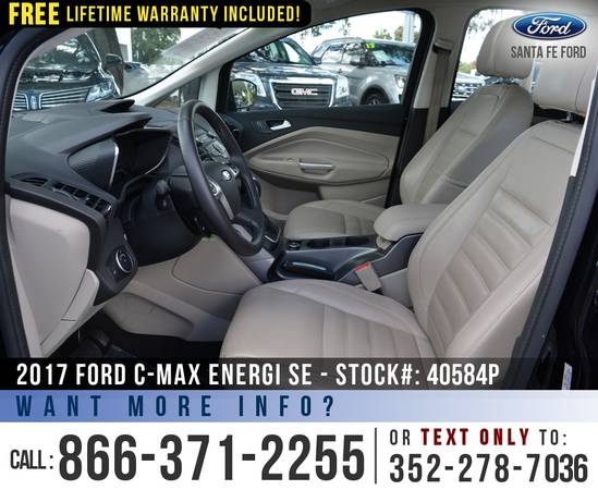 *** 2017 Ford CMax Energi SE *** SYNC - Cruise Control - Camera -... for sale in Alachua, GA – photo 12