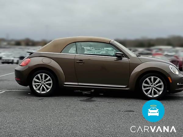 2014 VW Volkswagen Beetle TDI Convertible 2D Convertible Brown - -... for sale in Saint Paul, MN – photo 13