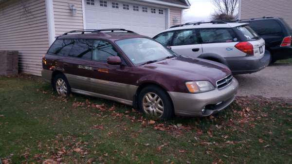 2000 Subaru Outback (bad motor) - cars & trucks - by owner - vehicle... for sale in Hamilton, MI – photo 2
