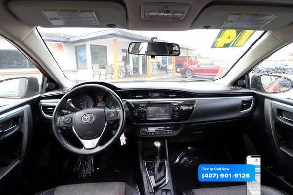 2014 Toyota Corolla S CVT - - by dealer - vehicle for sale in Orlando, FL – photo 23