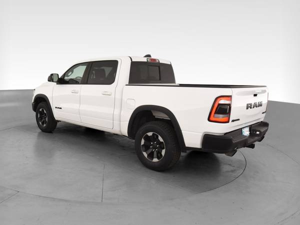 2019 Ram 1500 Crew Cab Rebel Pickup 4D 5 1/2 ft pickup White -... for sale in Placerville, CA – photo 7