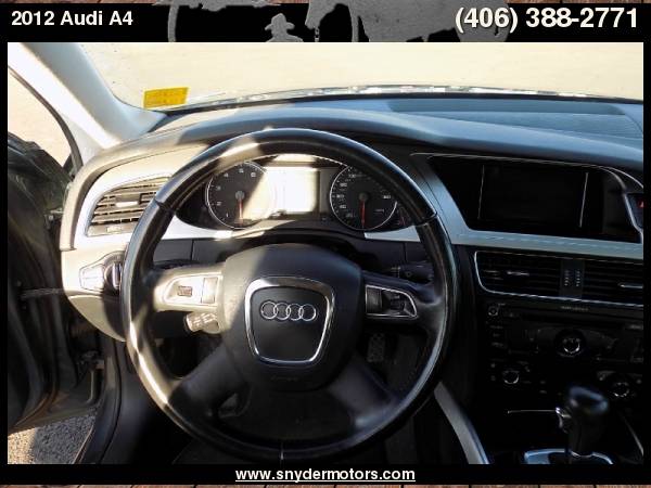 2012 Audi A4 Premium Plus, ONLY 50K MILES!, AWD, TURBO! for sale in Belgrade, MT – photo 10