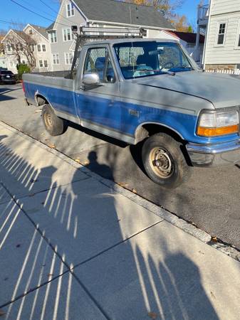 1993 f150 4x4 fuel injection 6 cyl pick up runs great - cars & for sale in Brighton, MA – photo 3