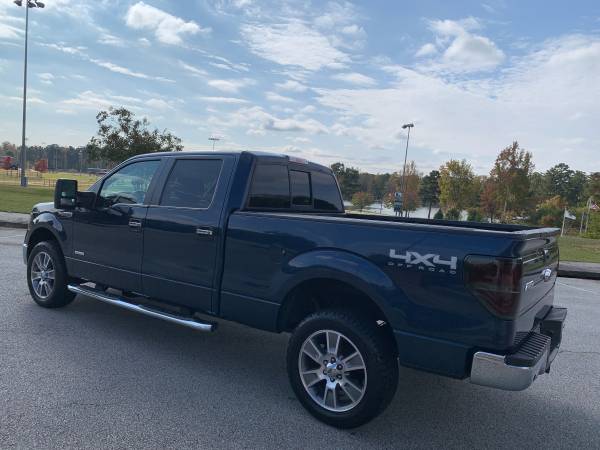 2014 Ford F-150 Blue 4WD F150 Crew Cab Low Miles Leather Longbed for sale in Douglasville, AL – photo 13
