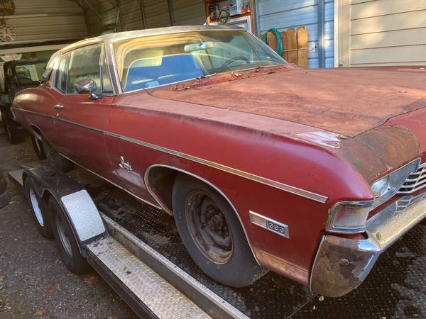 Complete 1968 Impala 396 loaded car - cars & trucks - by owner -... for sale in Vancouver, WA – photo 2