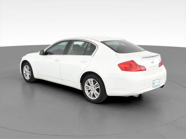 2011 INFINITI G G37x Sedan 4D sedan White - FINANCE ONLINE - cars &... for sale in South Bend, IN – photo 7