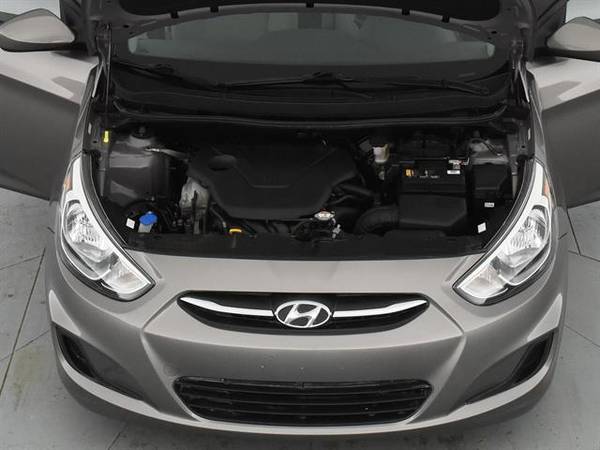 2017 Hyundai Accent SE Sedan 4D sedan GRAY - FINANCE ONLINE for sale in Round Rock, TX – photo 4