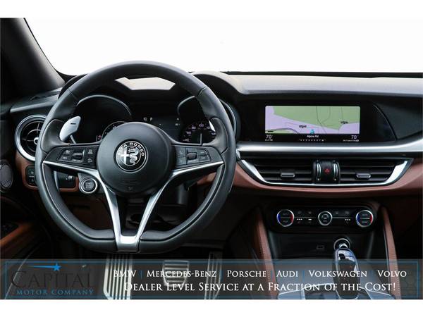 18 Alfa Romeo Stelvio Ti AWD Sport-Luxury Crossover! INCREDIBLE! for sale in Eau Claire, WI – photo 13