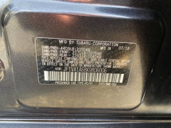 2019 Subaru WRX AWD 90 Day Warranty - - by for sale in Nampa, ID – photo 22