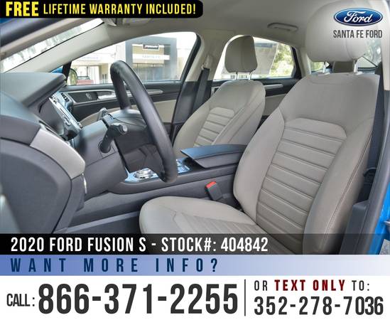 ‘20 Ford Fusion S *** SAVE Over $5,000 off MSRP! *** - cars & trucks... for sale in Alachua, FL – photo 10