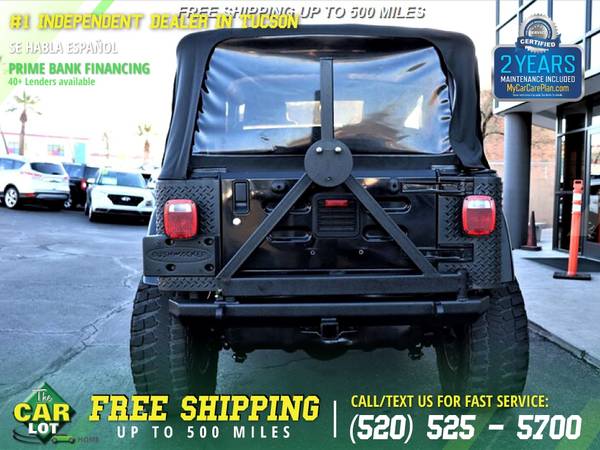 306/mo - 2004 Jeep Wrangler Rubicon 2dr 2 dr 2-dr for sale in Tucson, AZ – photo 12