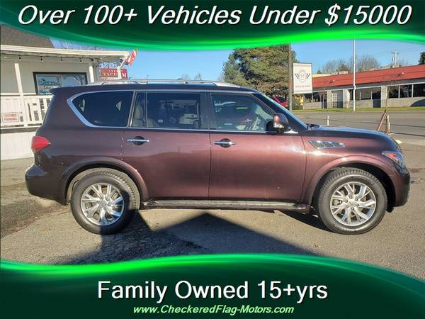 2013 Infiniti QX56 Sharp & Loaded & Low Miles!! - cars & trucks - by... for sale in Everett, WA – photo 12