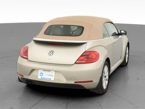 2014 VW Volkswagen Beetle TDI Convertible 2D Convertible Beige - -... for sale in Myrtle Beach, SC – photo 10