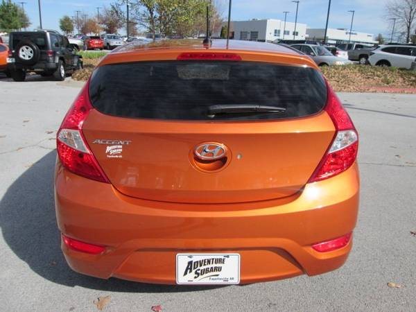 2017 Hyundai Accent SE hatchback Vitamin C Pearl - cars & trucks -... for sale in Fayetteville, AR – photo 5