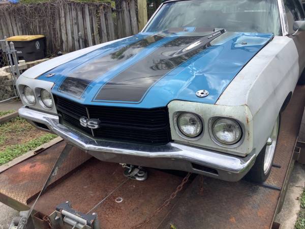 1970 Chevelle SS 454 Convertible Clone/1971 Pontiac Sport Deluxe 400... for sale in Jacksonville, FL – photo 3