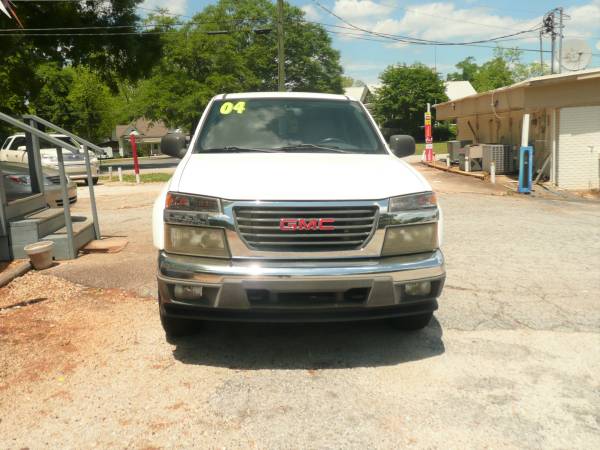 2004 GMC CANYON SLE CREW CAB - - by dealer - vehicle for sale in Lavonia, SC – photo 2