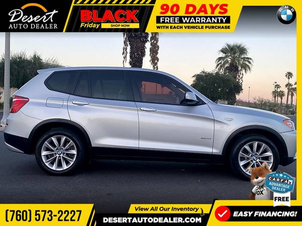 2013 BMW X3 xDrive28i AWD 75,000 MILES xDrive28i SUV with 75,000... for sale in Palm Desert , CA – photo 7