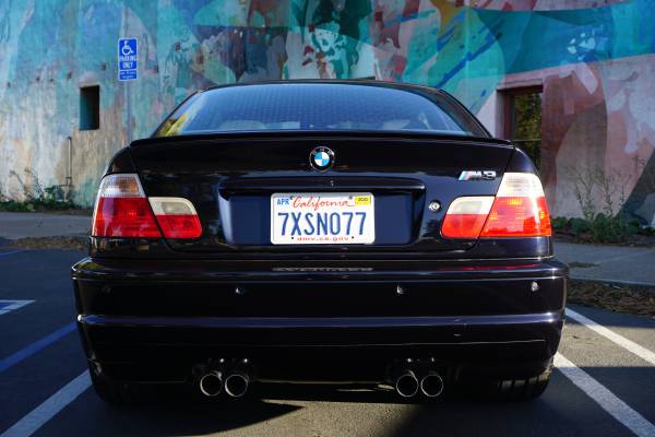 2002 BMW E46 M3 SMG Coupe Carbon Black on Black for sale in Lompoc, CA – photo 8