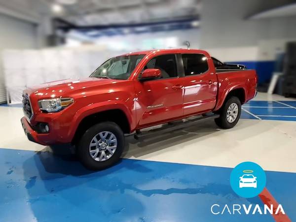 2017 Toyota Tacoma Double Cab SR5 Pickup 4D 5 ft pickup Red -... for sale in Buffalo, NY – photo 3