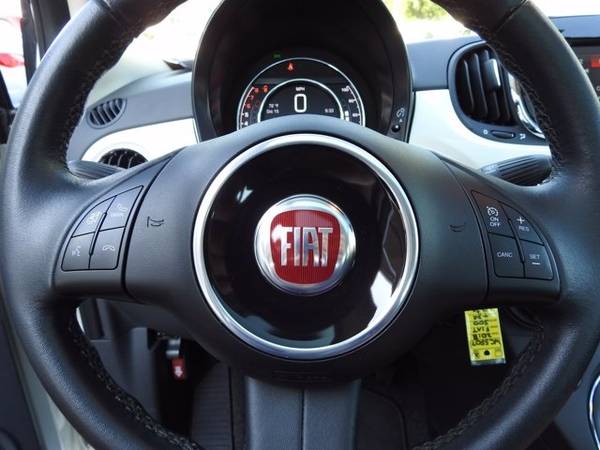 2018 FIAT 500 Lounge Hatchback w/ Sunroof - cars & trucks - by... for sale in Wilmington, NC – photo 14