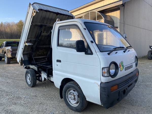 1994 Suzuki Carry Dump Mini Truck With A/C 4wd 4 Speed - cars & for sale in alstead, NH – photo 2