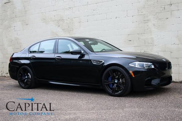 575 HORSEPOWER, Stunning '16 BMW M5 Competition Package! for sale in Eau Claire, MN – photo 2