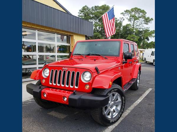 2017 JEEP WRANGLER UTILITY 4D UNLIMITED SAHARA 4WD 3.6L V6 - cars &... for sale in Little River, NC – photo 4