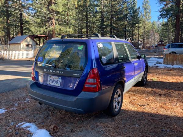 2003 Subaru Forester 2.5X (manual transmission) 2500 OBO - cars &... for sale in South Lake Tahoe, NV – photo 3