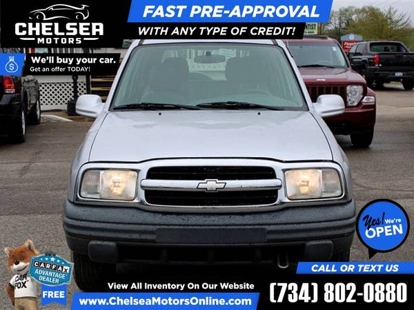 71/mo - 2001 Chevrolet Tracker LT Hard Top! 4WD! 4 WD! 4-WD! - Easy for sale in Chelsea, OH – photo 3