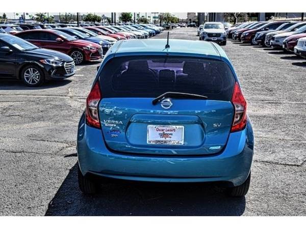 2015 Nissan Versa Note hatchback Blue for sale in El Paso, TX – photo 4