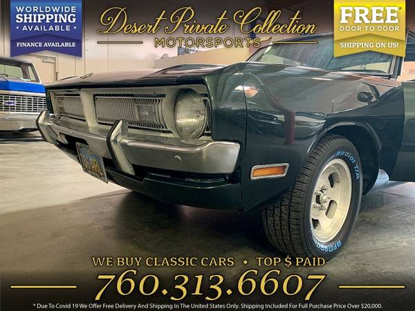 1970 Dodge Dart 383 v8 Coronet Deluxe Coupe Coupe that TURNS HEADS! for sale in Palm Desert , CA – photo 10
